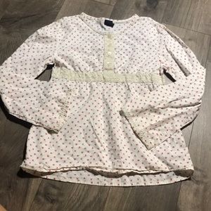 💜4/$10 3/$8 Rose blouse